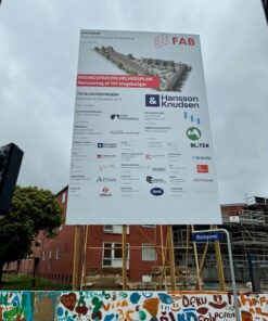 Byggepladsskilte & Byggepladsbannere